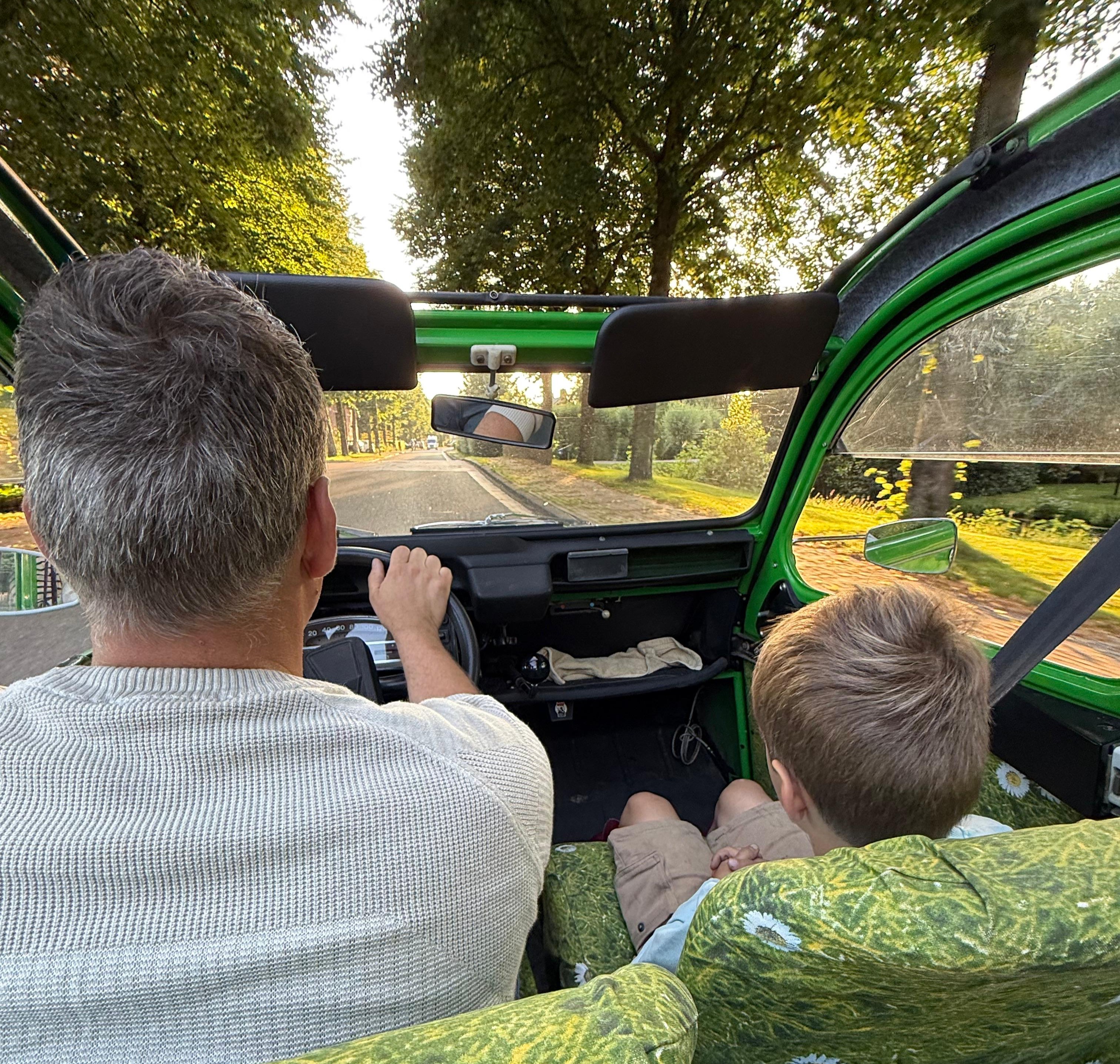Hoe werkt schakelen in een Citroën 2CV?