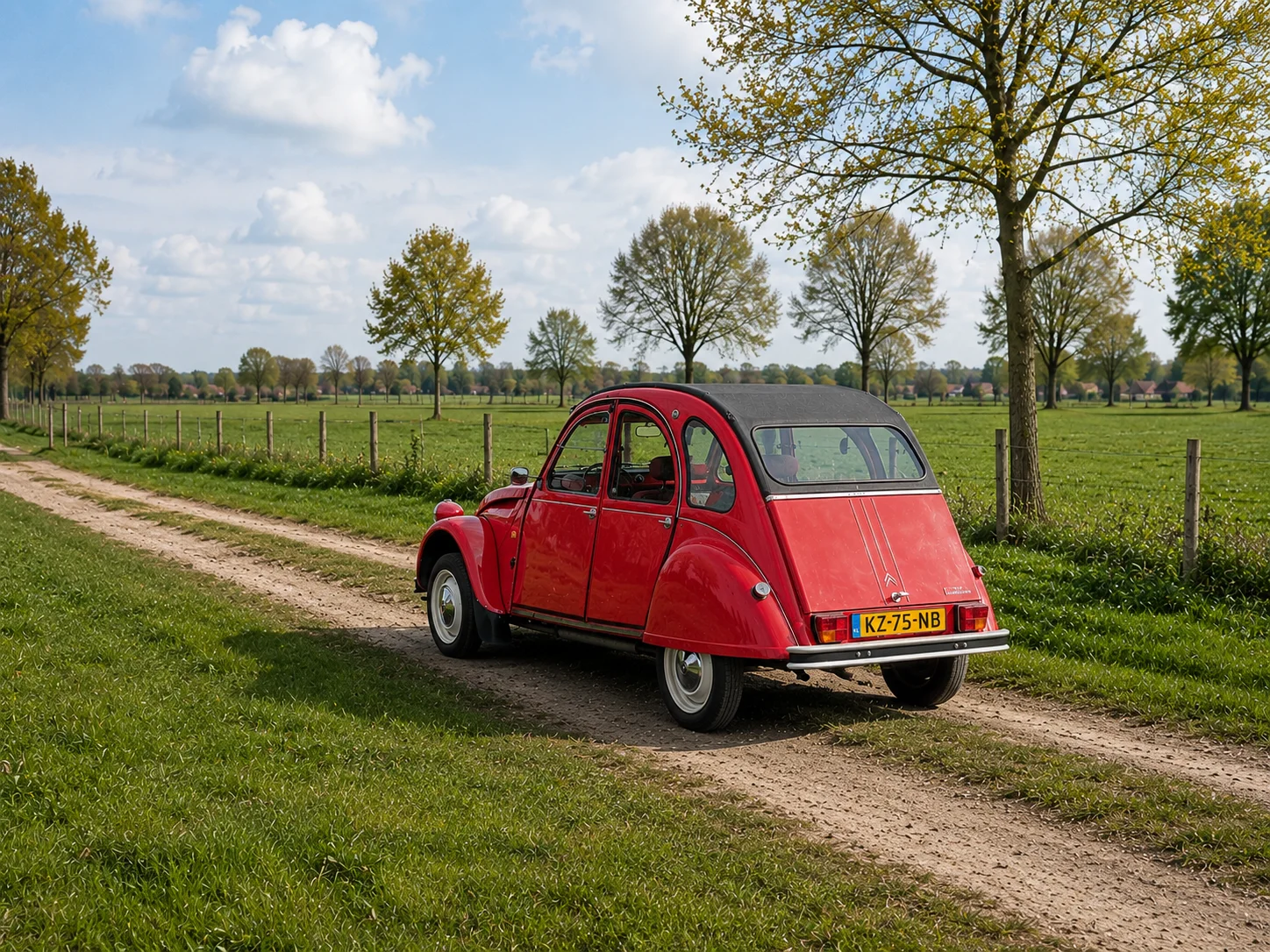 Tagestour durch Friesland in einer Ente